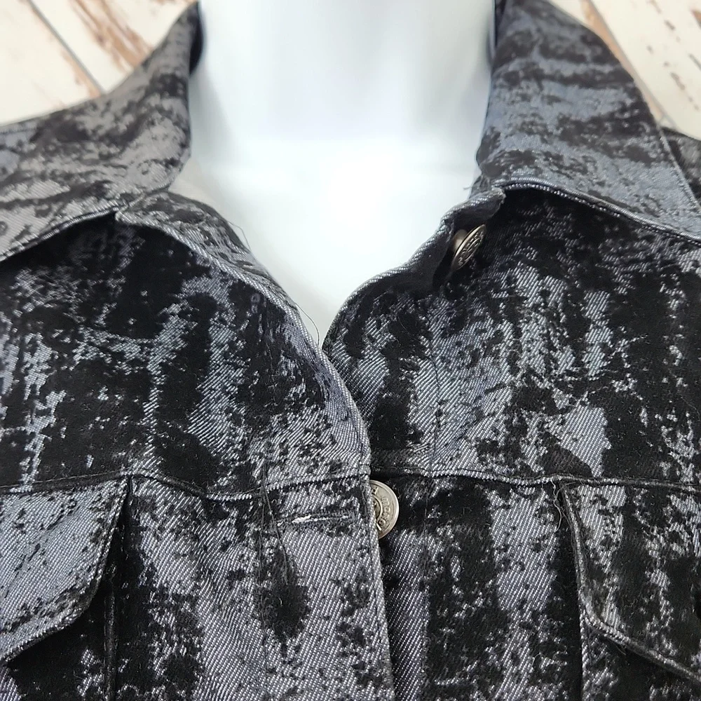 Moreland‎ Black & Gray Denim Jacket